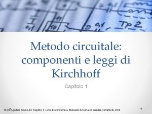 Componenti circuitali