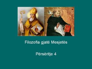 Filozofia e mesjetes