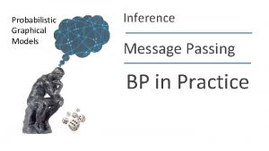 Probabilistic Graphical Models Inference Message Passing BP in