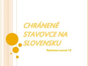 Stavovce ryby Stavovce ryby