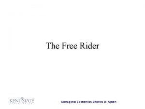 Free rider database