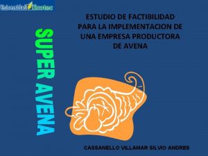 ESTUDIO DE FACTIBILIDAD PARA LA IMPLEMENTACION DE UNA