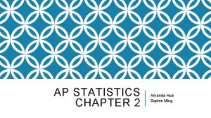 Ap statistics chapter 2