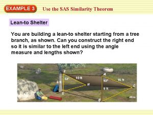 Sas similarity theorem examples