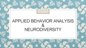 Neurodiversity types