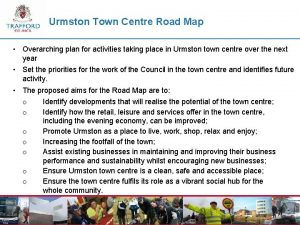 Urmston town centre