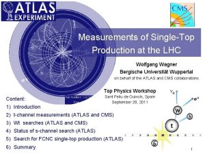 Measurements of SingleTop Production at the LHC Wolfgang