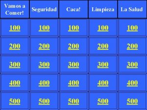 Vamos a Comer Seguridad Caca Limpieza La Salud