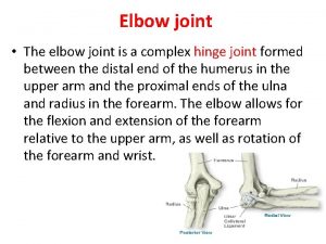 Elbow diagram Elbow diagram