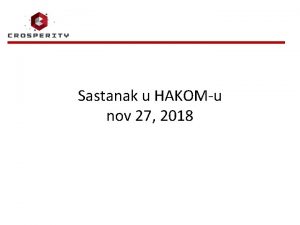 Sastanak u HAKOMu nov 27 2018 Prisutni HAKOM