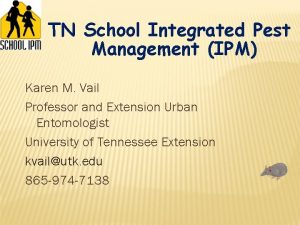 TN School Integrated Pest Management IPM Karen M