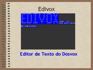 Edivox