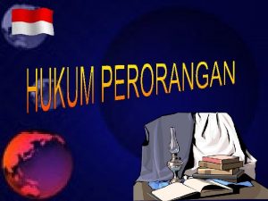 Peristilahan Hukum Perorangan Hukum Perorangan R Soerojo Wignyodipoero