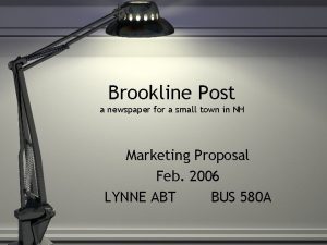 Brookline nh news