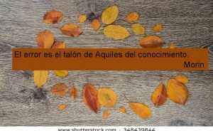 El error es el taln de Aquiles del