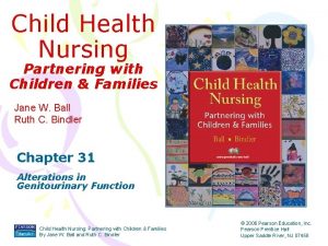 Child Health Nursing Partnering with Children Families Jane