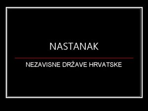 Nezavisne n