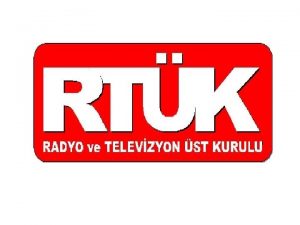 RADYO ve TELEVZYON YAYINCILII FREKANS PLANLAMASI MUHSN KILI