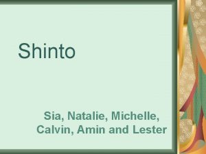 Who founded shintoism