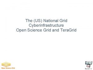 The US National Grid Cyberinfrastructure Open Science Grid