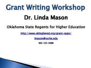 Grant writers in oklahoma