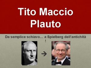 Rapporto padre figlio plauto