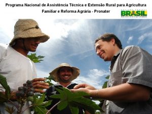 Programa Nacional de Assistncia Tcnica e Extenso Rural
