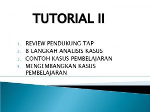 Contoh kasus tap pkn sd