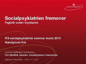 Socialpsykiatrien ballerup