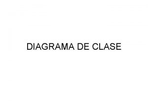 Interfaz diagrama de clases