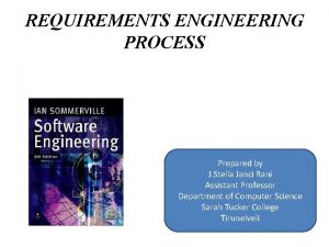 Feasibility studies for requirements engineering process