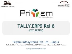 Priyam tally