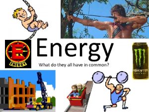 Potential energy units