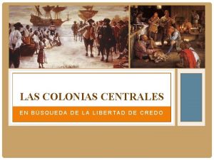 Colonias centrales Colonias centrales