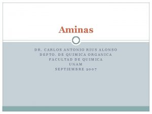 Aminas DR CARLOS ANTONIO RIUS ALONSO DEPTO DE