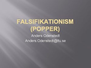 Falsifikationism