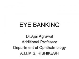 Corneal preservation Corneal preservation