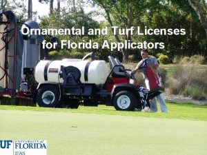 Limited lawn and ornamental license florida