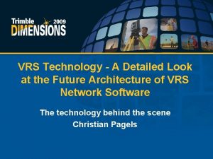 VRS Technology A Detailed Look at the Future VRS Technology A Detailed Look at the Future