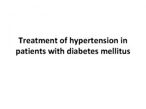 Insulin and sodium retention Insulin and sodium retention
