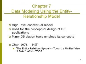 Min max notation er diagram