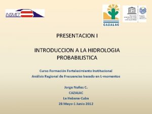 Hidrologia ppt