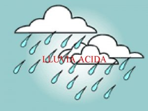 Lluvia acida historia Lluvia acida historia