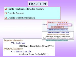 Fracture strength formula Fracture strength formula