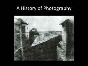 Photography came from 2 words Photography came from 2 words