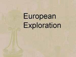 European Exploration John Cabot about 1450 1499 was