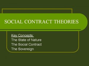 State of nature theory