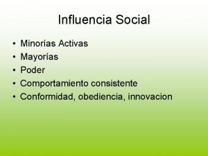 Modelo funcionalista de influencia social