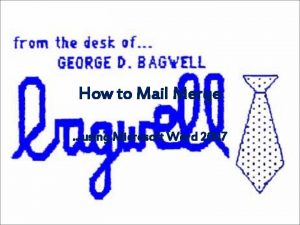 Mail merge adalah Mail merge adalah