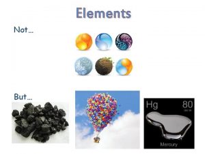 What is not an element